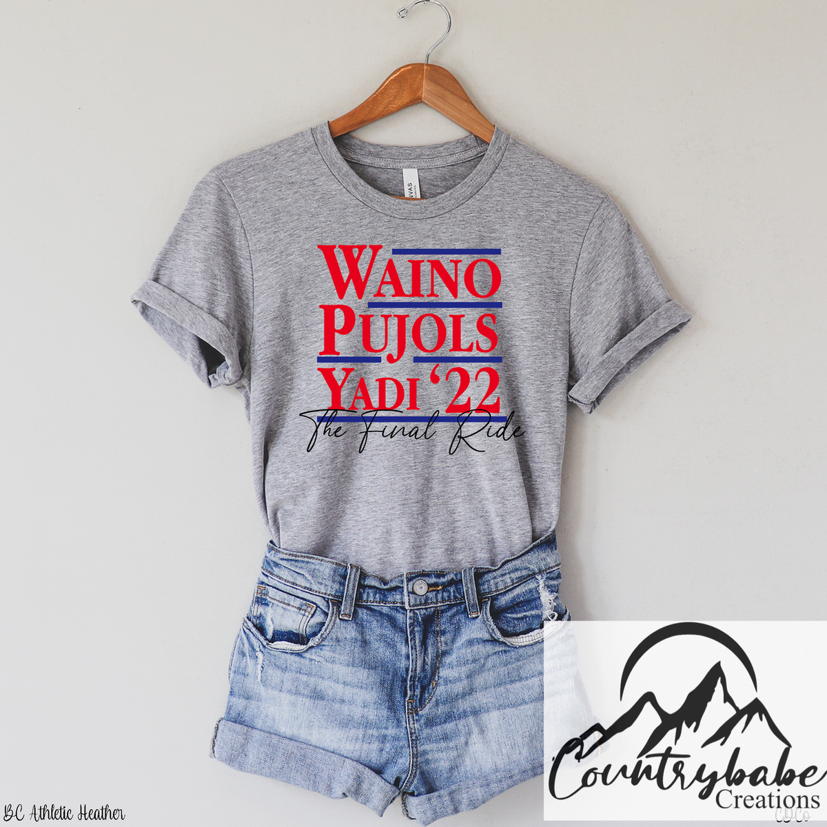 Waino, Pujols, Yadi 2022 final ride – Countrybabe Creations