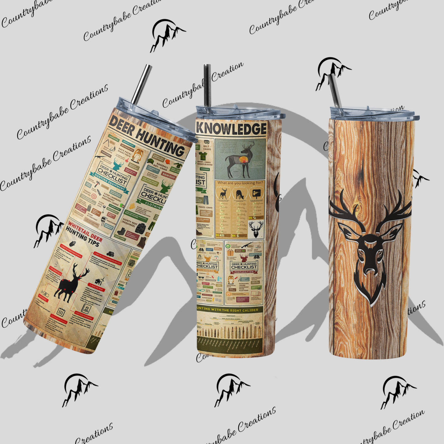 Deer Hunting knowledge Tumbler