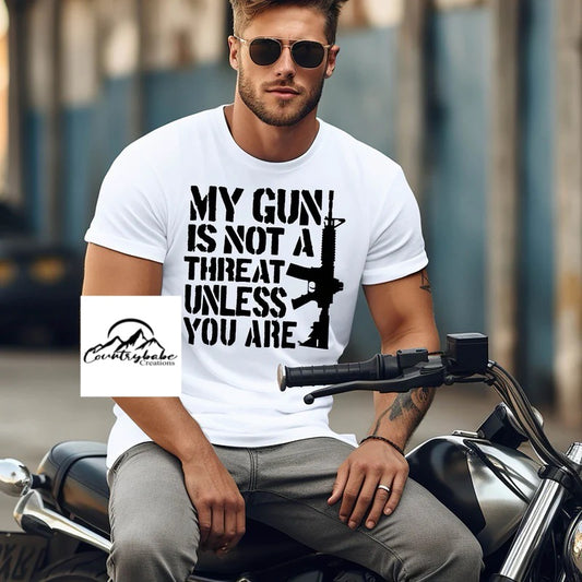 My gun is not a threat