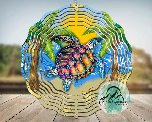 Turtle Wind Spinner