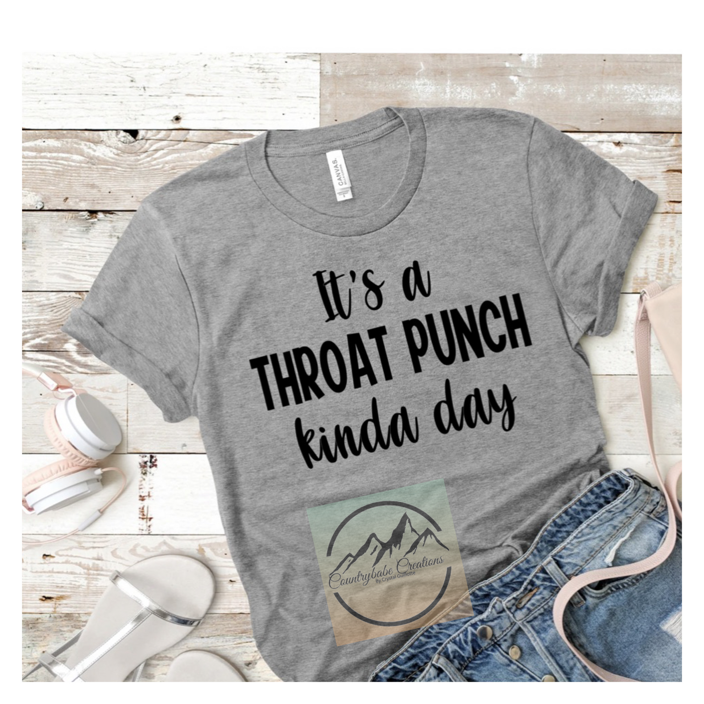 Its a throat punch kinda day BF