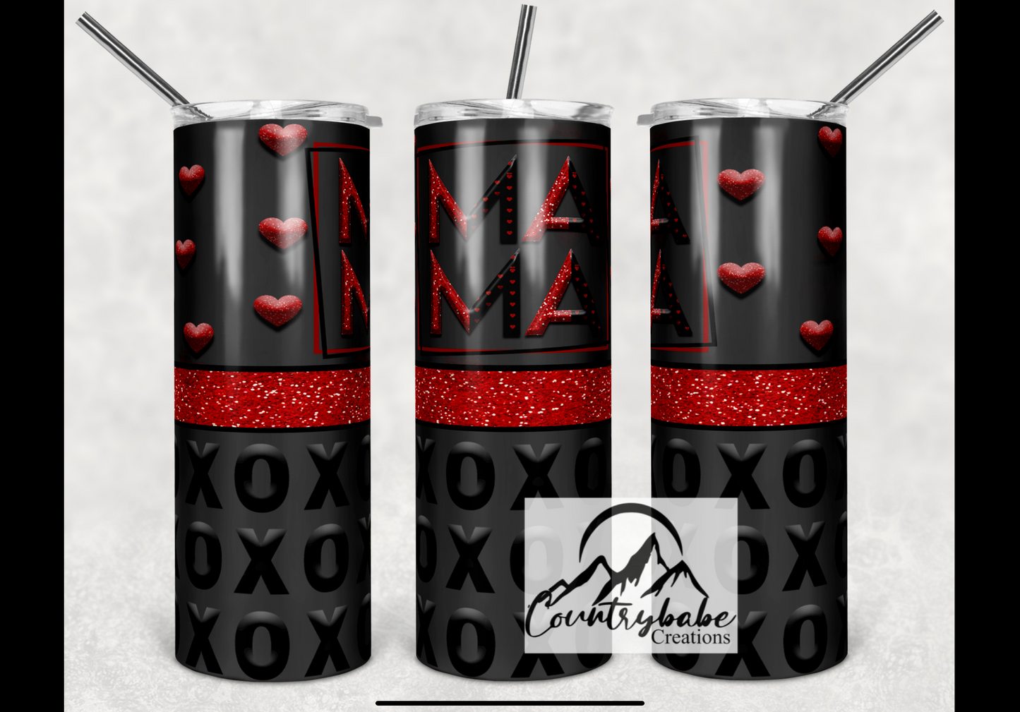 MAMA XOXO Tumbler