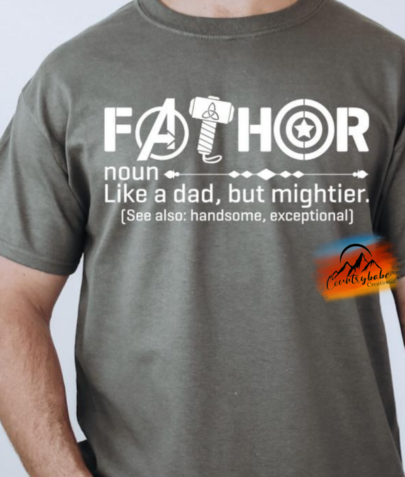 Fathor- like a dad but mightier