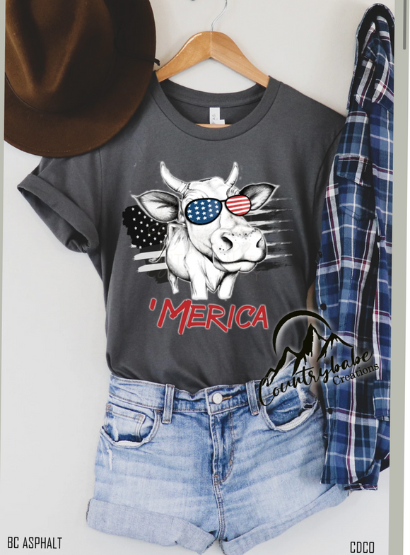 Merica Cow