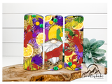 Mardi Gras Gnome Tumbler